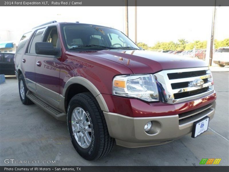 Ruby Red / Camel 2014 Ford Expedition XLT