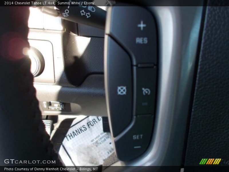 Summit White / Ebony 2014 Chevrolet Tahoe LT 4x4