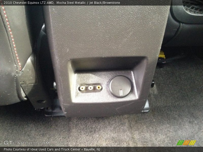 Mocha Steel Metallic / Jet Black/Brownstone 2010 Chevrolet Equinox LTZ AWD