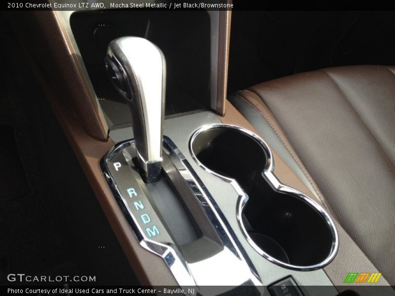 Mocha Steel Metallic / Jet Black/Brownstone 2010 Chevrolet Equinox LTZ AWD