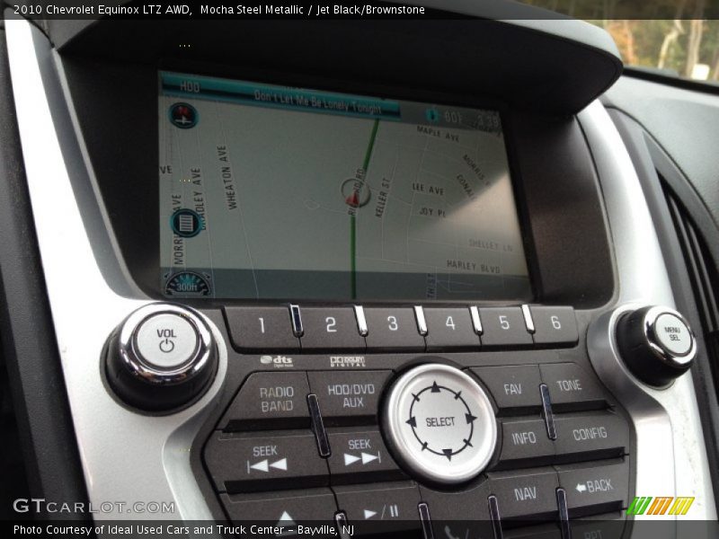 Mocha Steel Metallic / Jet Black/Brownstone 2010 Chevrolet Equinox LTZ AWD