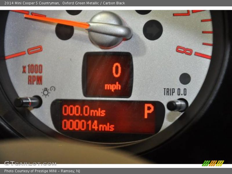 Oxford Green Metallic / Carbon Black 2014 Mini Cooper S Countryman