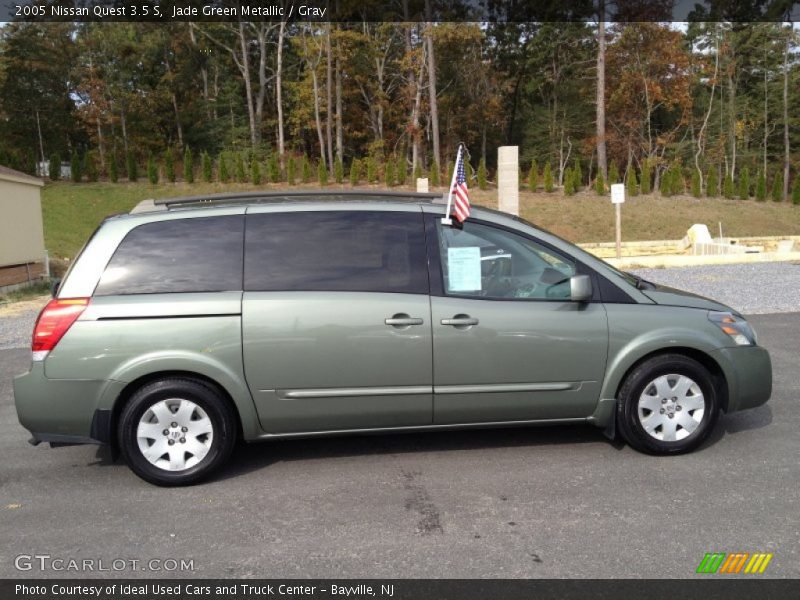 Jade Green Metallic / Gray 2005 Nissan Quest 3.5 S