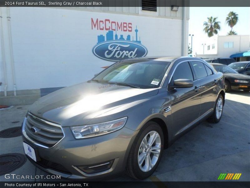Sterling Gray / Charcoal Black 2014 Ford Taurus SEL