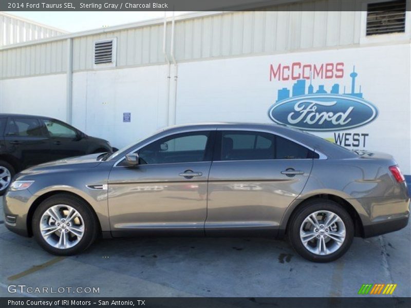 Sterling Gray / Charcoal Black 2014 Ford Taurus SEL