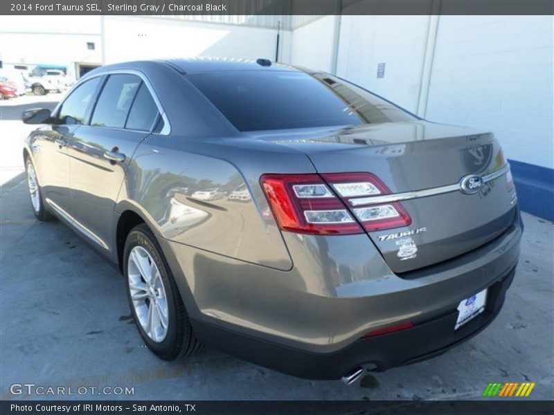 Sterling Gray / Charcoal Black 2014 Ford Taurus SEL