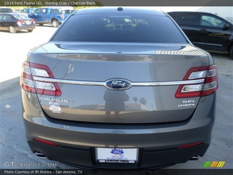 Sterling Gray / Charcoal Black 2014 Ford Taurus SEL