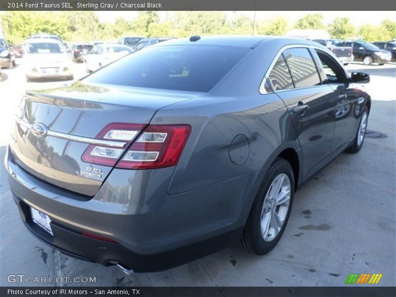 Sterling Gray / Charcoal Black 2014 Ford Taurus SEL