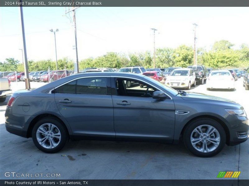 Sterling Gray / Charcoal Black 2014 Ford Taurus SEL