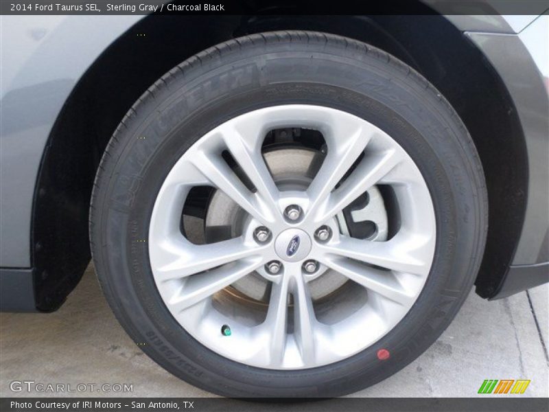 Sterling Gray / Charcoal Black 2014 Ford Taurus SEL