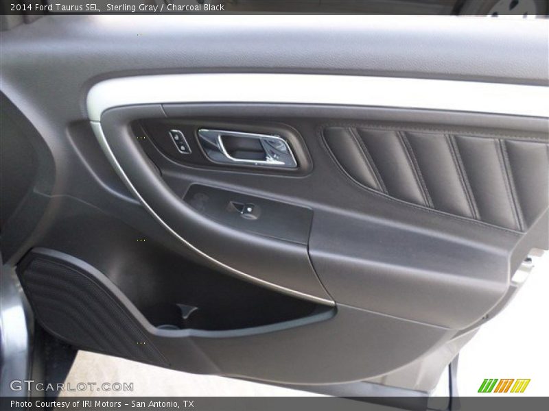 Sterling Gray / Charcoal Black 2014 Ford Taurus SEL