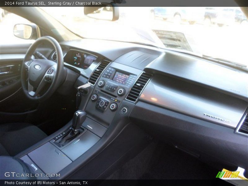 Sterling Gray / Charcoal Black 2014 Ford Taurus SEL