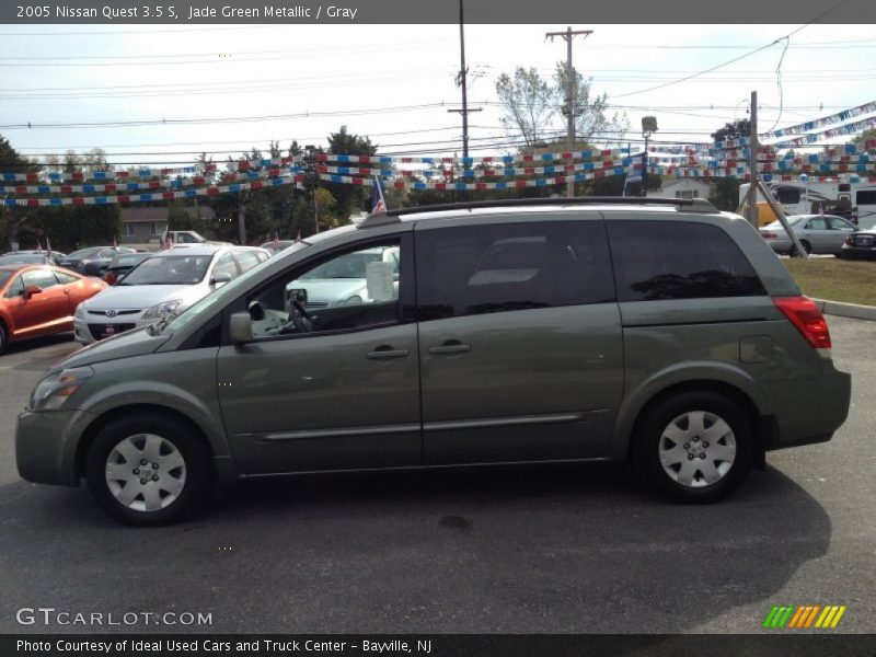 Jade Green Metallic / Gray 2005 Nissan Quest 3.5 S