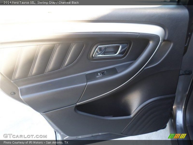 Sterling Gray / Charcoal Black 2014 Ford Taurus SEL