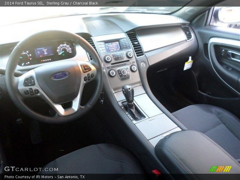 Sterling Gray / Charcoal Black 2014 Ford Taurus SEL
