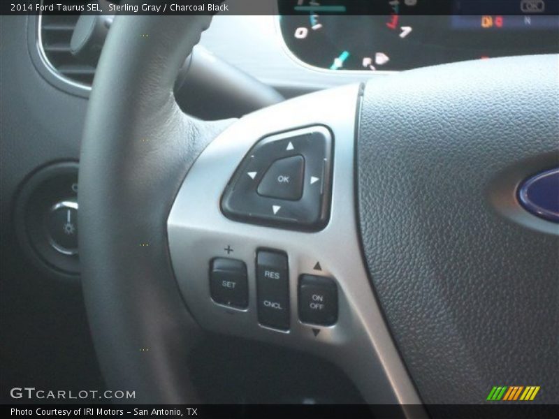 Sterling Gray / Charcoal Black 2014 Ford Taurus SEL
