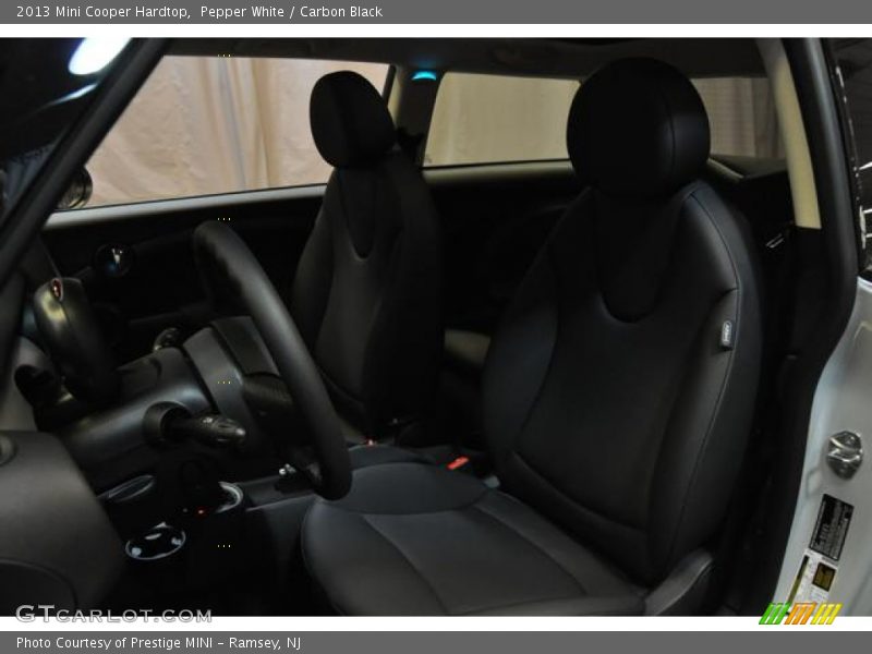 Pepper White / Carbon Black 2013 Mini Cooper Hardtop