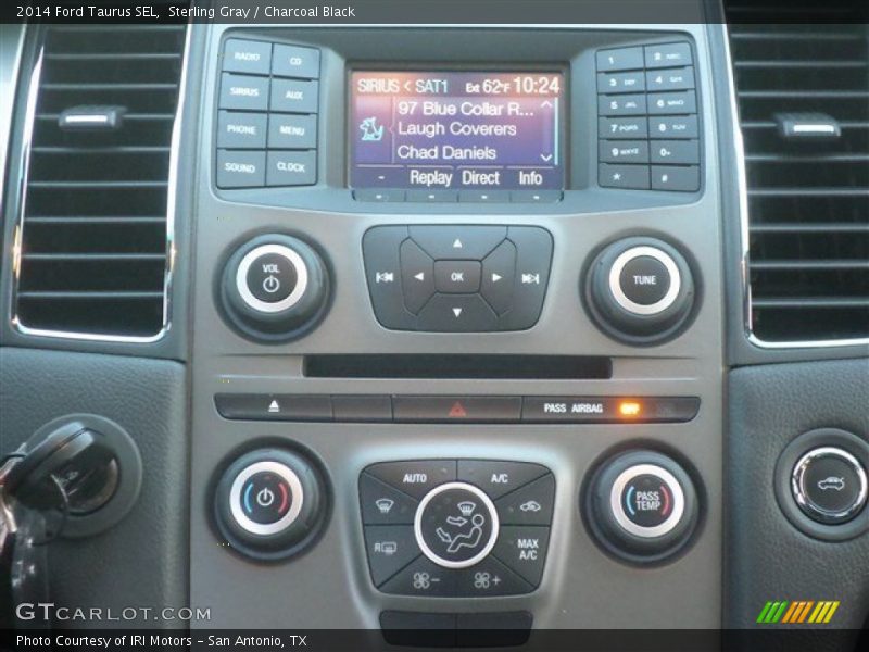 Sterling Gray / Charcoal Black 2014 Ford Taurus SEL