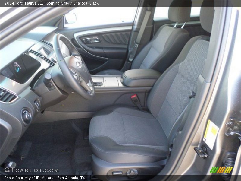 Sterling Gray / Charcoal Black 2014 Ford Taurus SEL