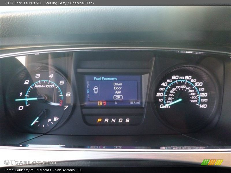 Sterling Gray / Charcoal Black 2014 Ford Taurus SEL