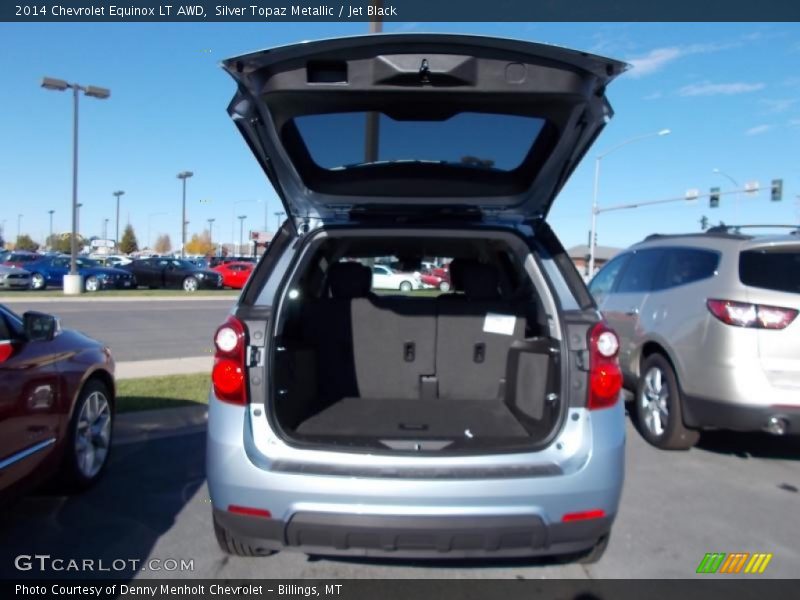 Silver Topaz Metallic / Jet Black 2014 Chevrolet Equinox LT AWD
