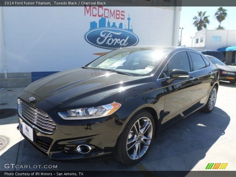 Tuxedo Black / Charcoal Black 2014 Ford Fusion Titanium