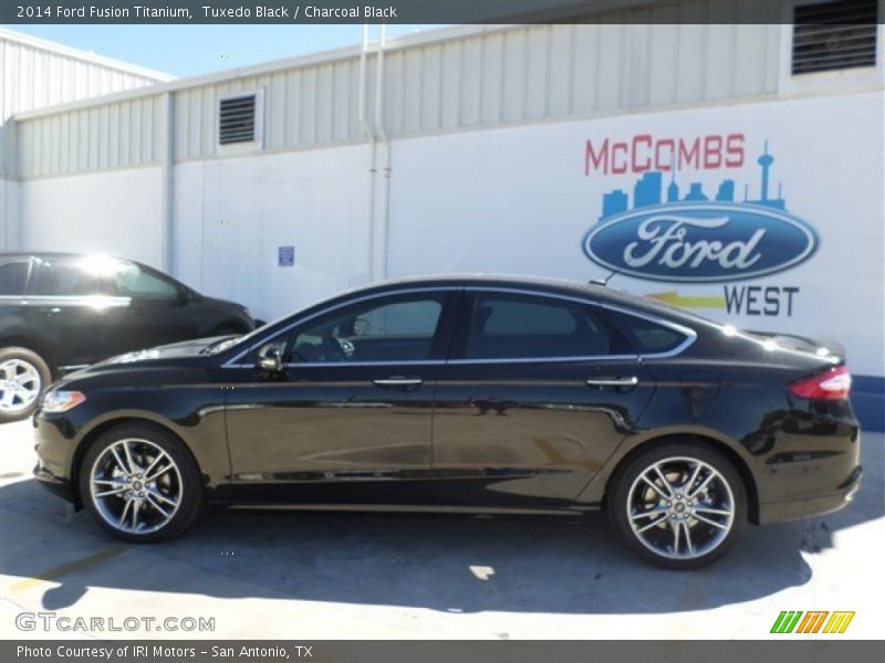 Tuxedo Black / Charcoal Black 2014 Ford Fusion Titanium