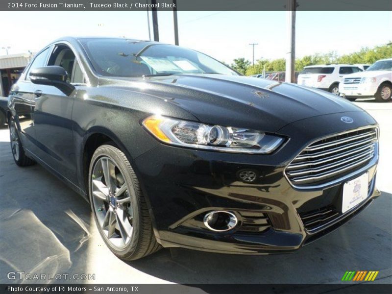 Tuxedo Black / Charcoal Black 2014 Ford Fusion Titanium