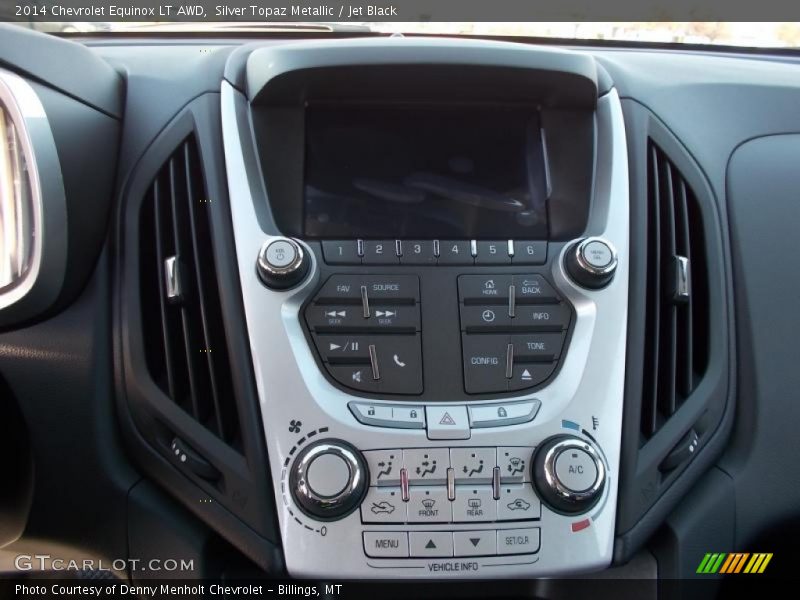 Silver Topaz Metallic / Jet Black 2014 Chevrolet Equinox LT AWD