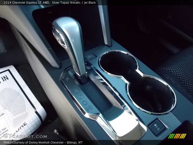 Silver Topaz Metallic / Jet Black 2014 Chevrolet Equinox LT AWD