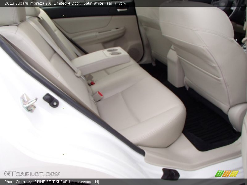 Satin White Pearl / Ivory 2013 Subaru Impreza 2.0i Limited 4 Door