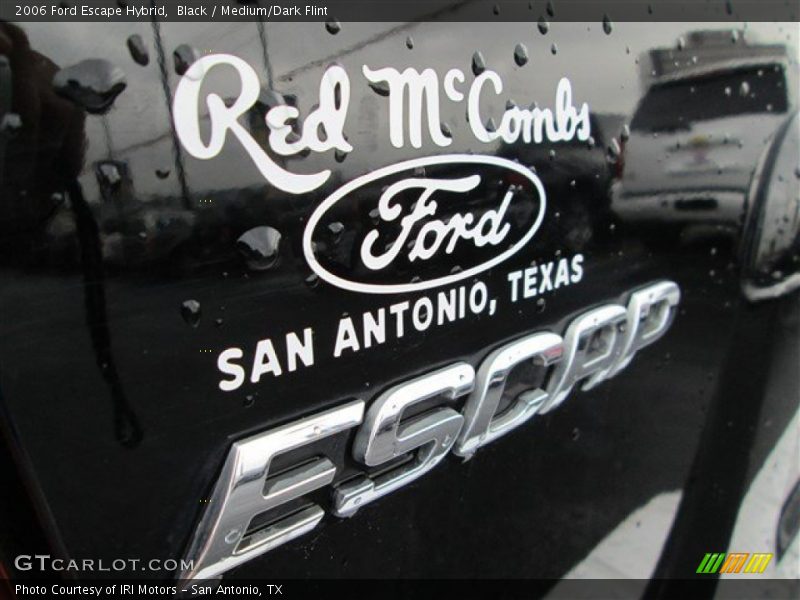 Black / Medium/Dark Flint 2006 Ford Escape Hybrid
