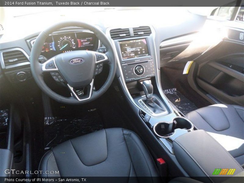 Tuxedo Black / Charcoal Black 2014 Ford Fusion Titanium