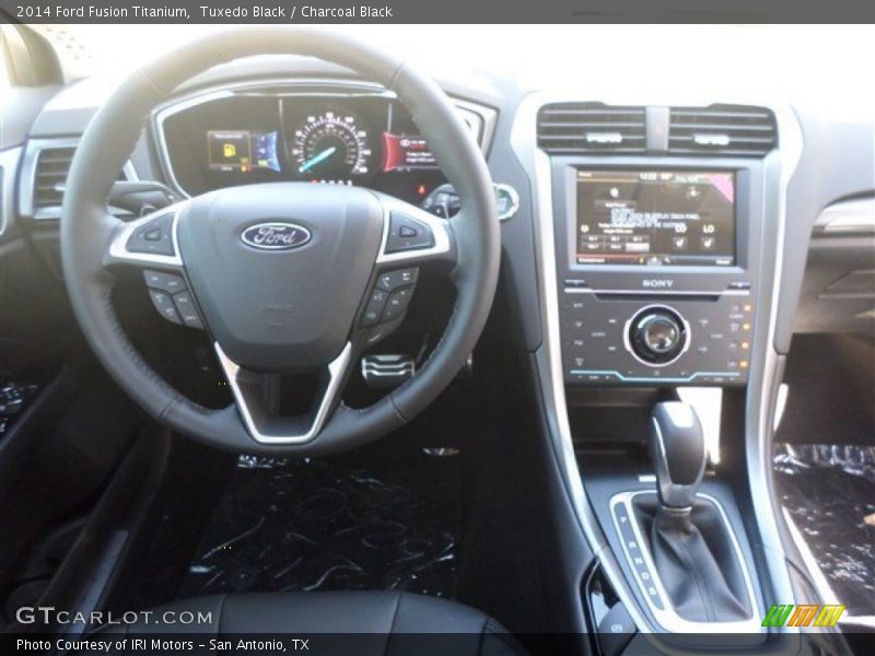 Tuxedo Black / Charcoal Black 2014 Ford Fusion Titanium