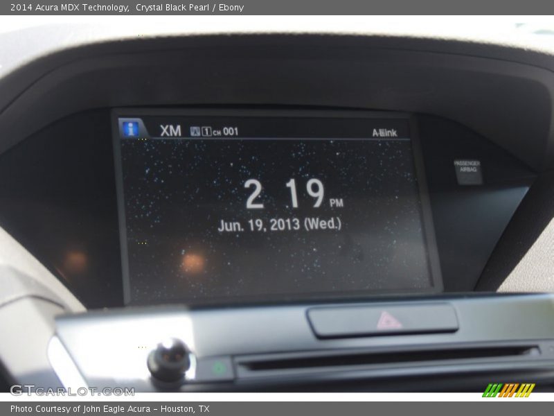 Crystal Black Pearl / Ebony 2014 Acura MDX Technology