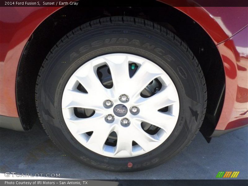 Sunset / Earth Gray 2014 Ford Fusion S