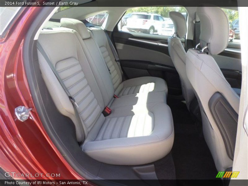 Sunset / Earth Gray 2014 Ford Fusion S