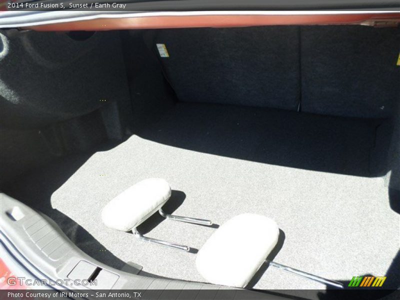 Sunset / Earth Gray 2014 Ford Fusion S