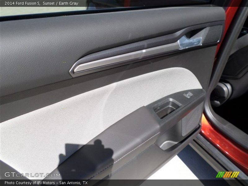 Sunset / Earth Gray 2014 Ford Fusion S