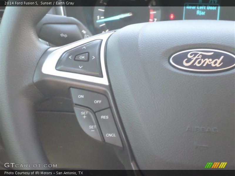 Sunset / Earth Gray 2014 Ford Fusion S