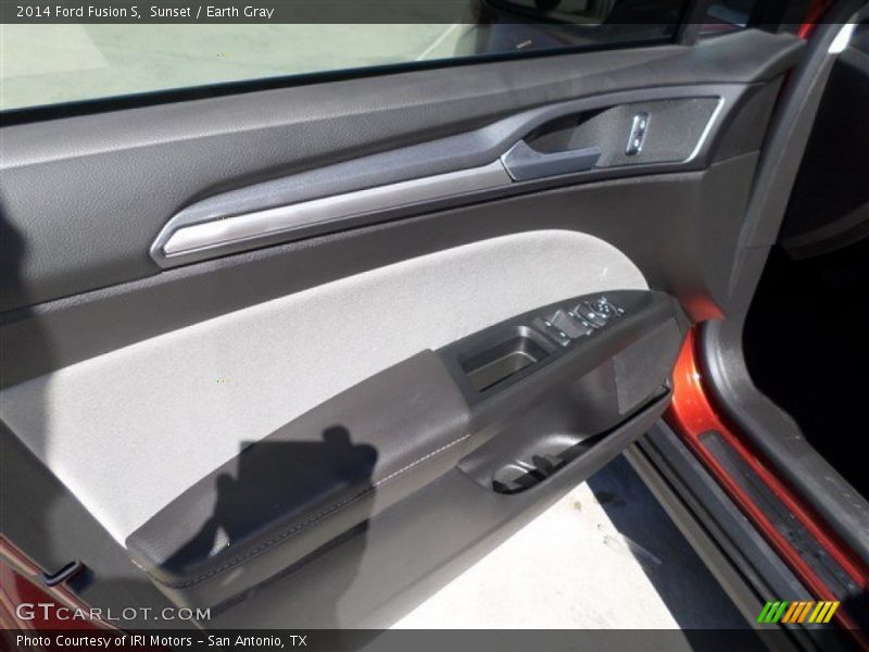 Sunset / Earth Gray 2014 Ford Fusion S