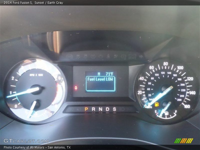 Sunset / Earth Gray 2014 Ford Fusion S