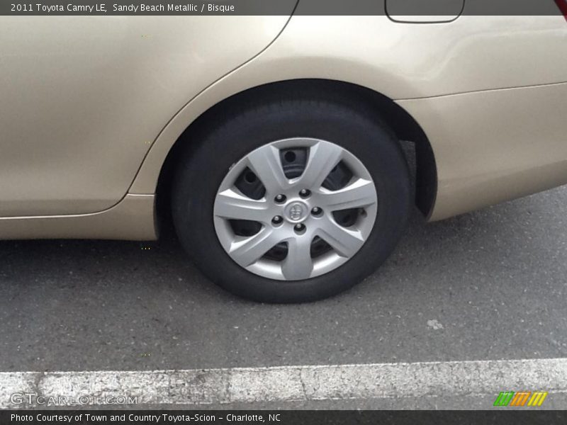 Sandy Beach Metallic / Bisque 2011 Toyota Camry LE