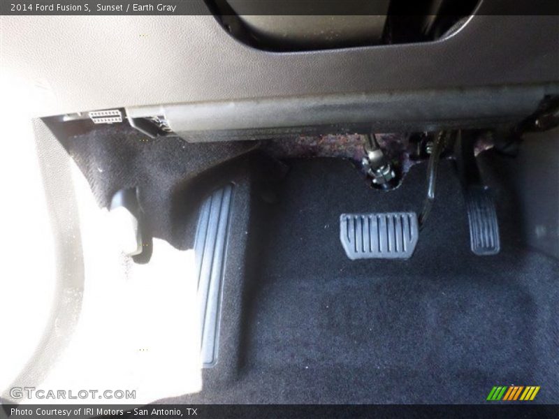 Sunset / Earth Gray 2014 Ford Fusion S