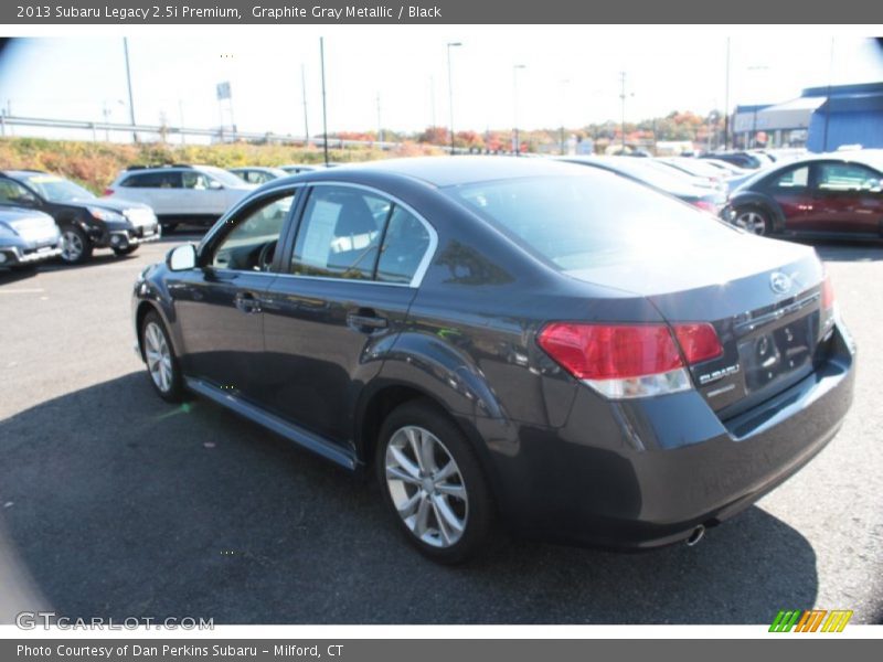 Graphite Gray Metallic / Black 2013 Subaru Legacy 2.5i Premium