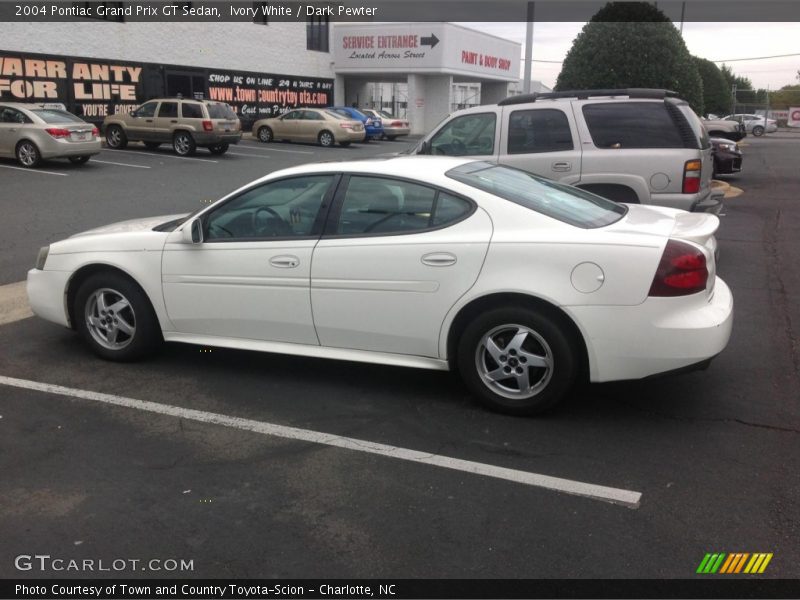 Ivory White / Dark Pewter 2004 Pontiac Grand Prix GT Sedan