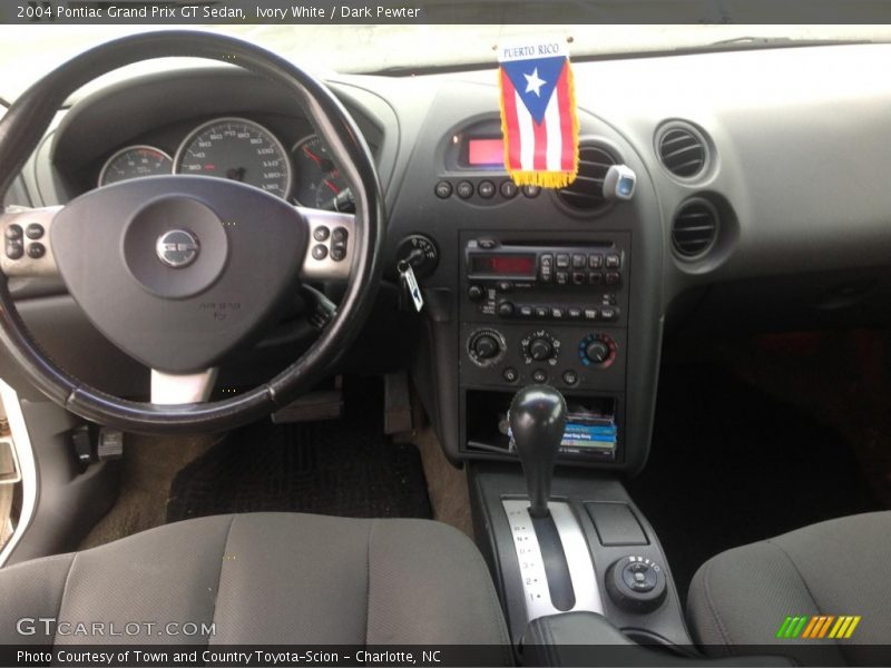 Ivory White / Dark Pewter 2004 Pontiac Grand Prix GT Sedan