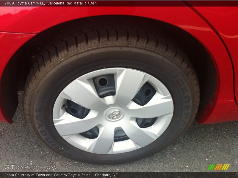 Barcelona Red Metallic / Ash 2009 Toyota Camry LE