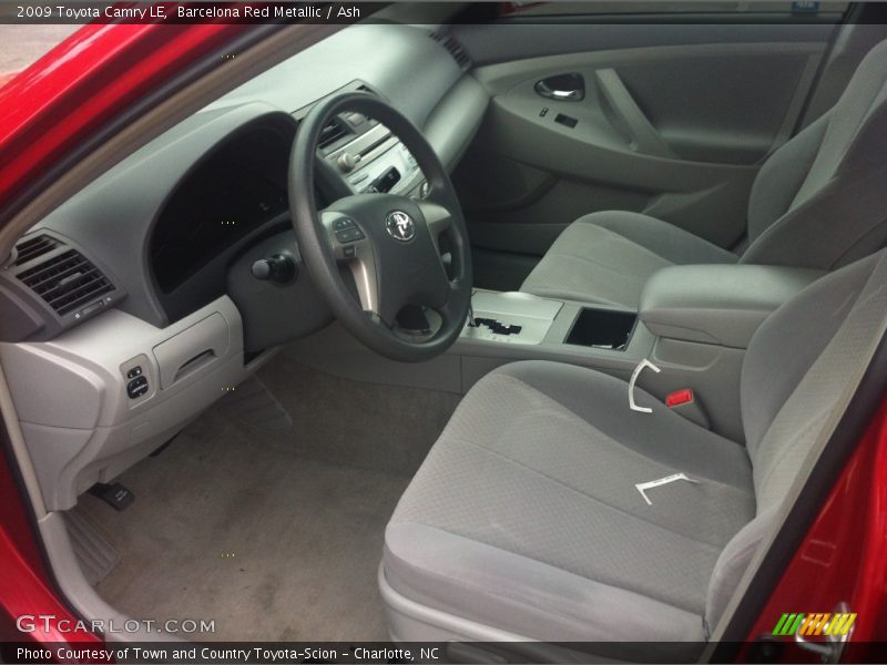 Barcelona Red Metallic / Ash 2009 Toyota Camry LE