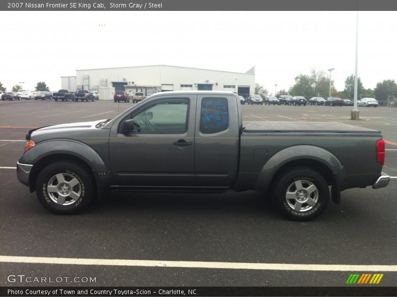 Storm Gray / Steel 2007 Nissan Frontier SE King Cab